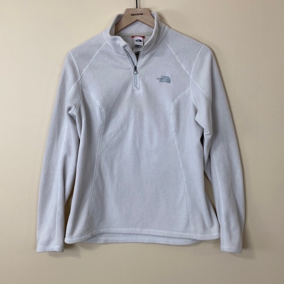 The North Face Tops - Light cream The North Face fleece pullover